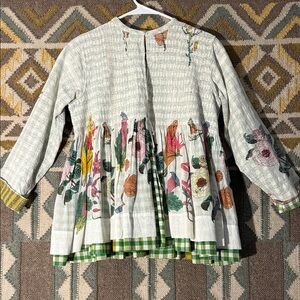 INJIRI cotton jacket/top. New with tags from Sundance.